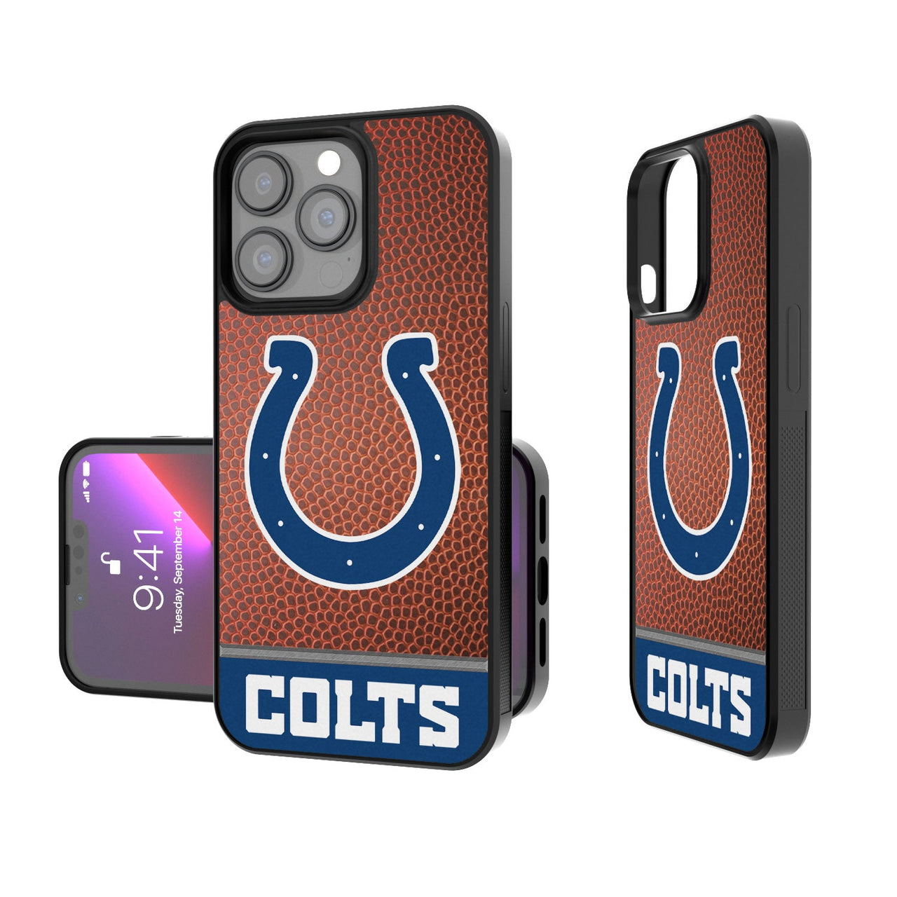 Indianapolis Colts Football Wordmark Bumper Case-0