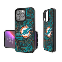 Thumbnail for Miami Dolphins Paisley Bump Case-0