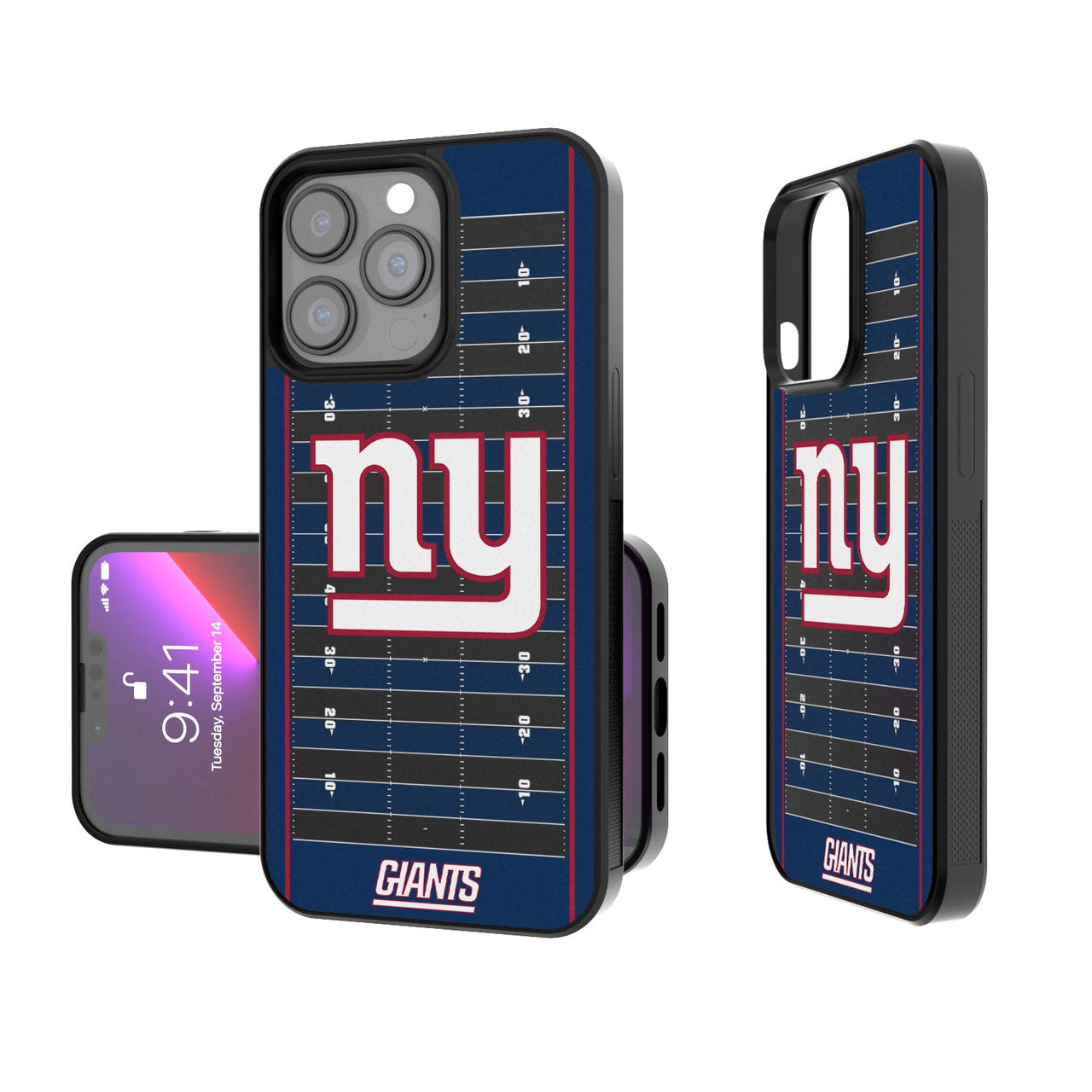 New York Giants Football Field Bumper Case-0