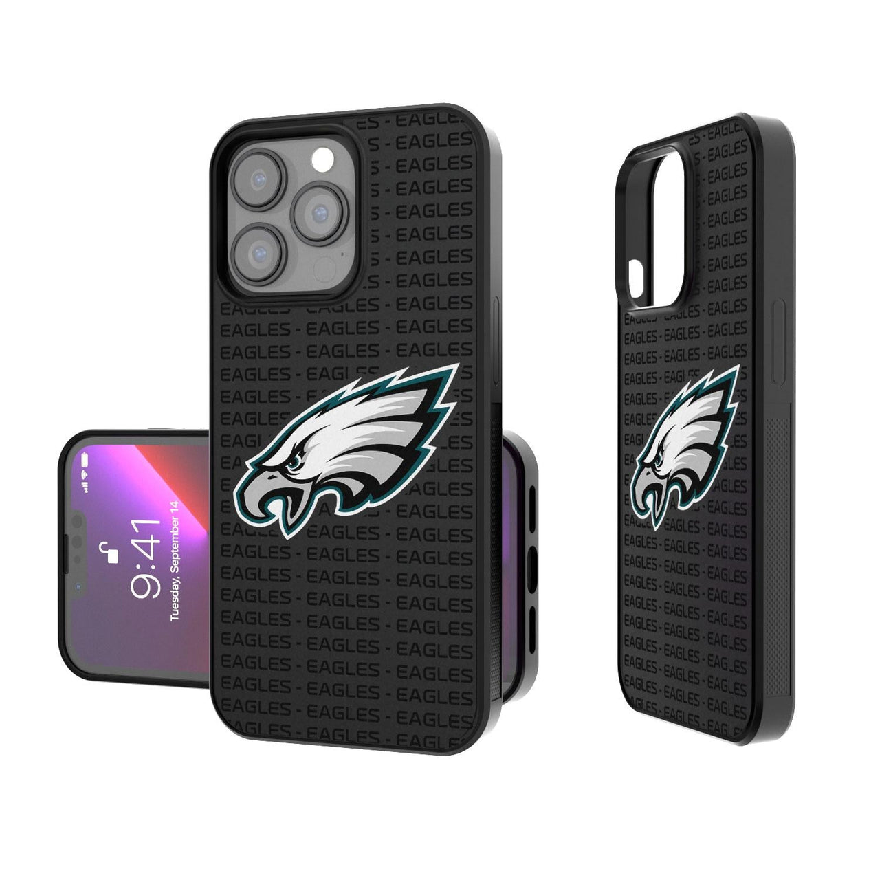 Philadelphia Eagles Blackletter Bump Case-0