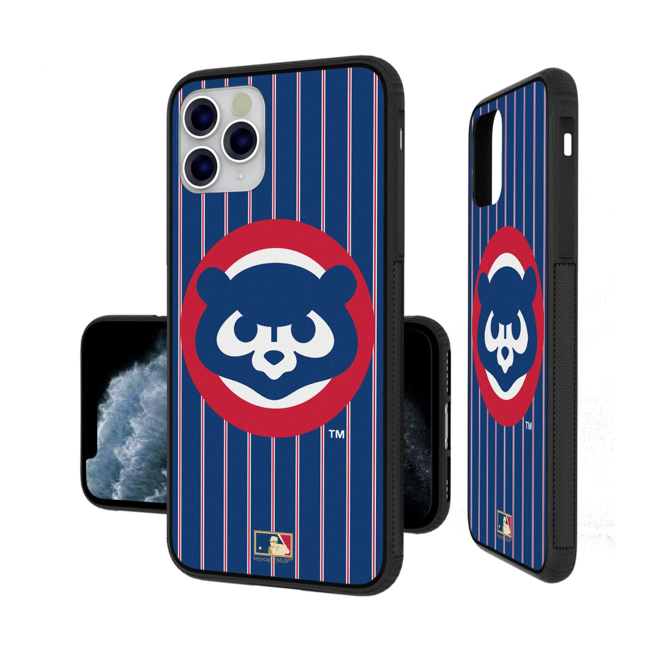 Chicago Cubs Home 1979-1998 - Cooperstown Collection Pinstripe Bumper Case-8