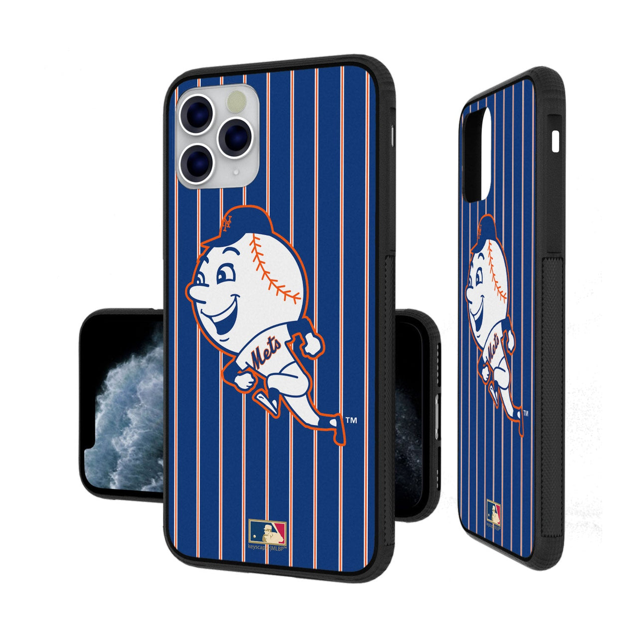 New York Mets 2014 - Cooperstown Collection Pinstripe Bumper Case-8