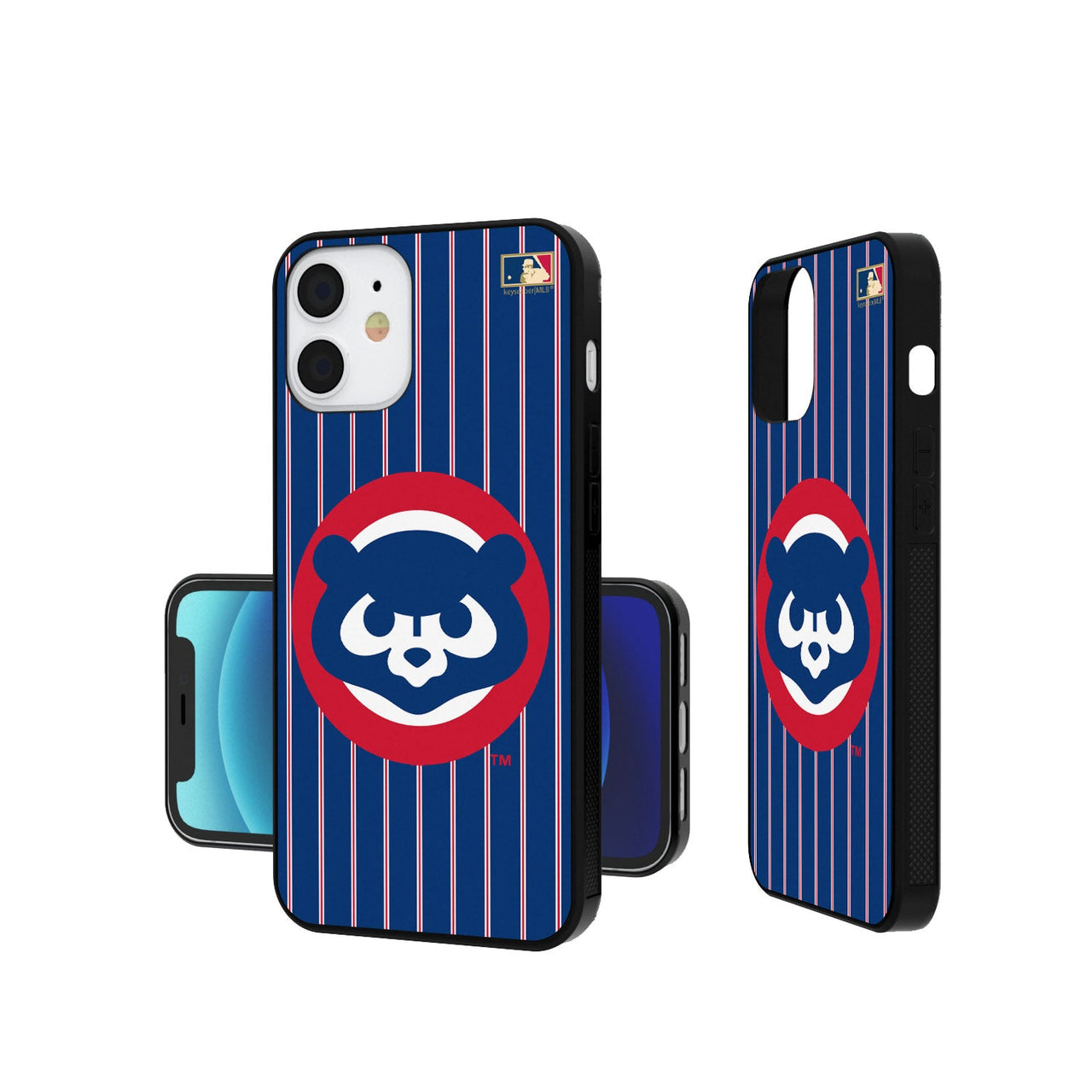 Chicago Cubs Home 1979-1998 - Cooperstown Collection Pinstripe Bumper Case-6