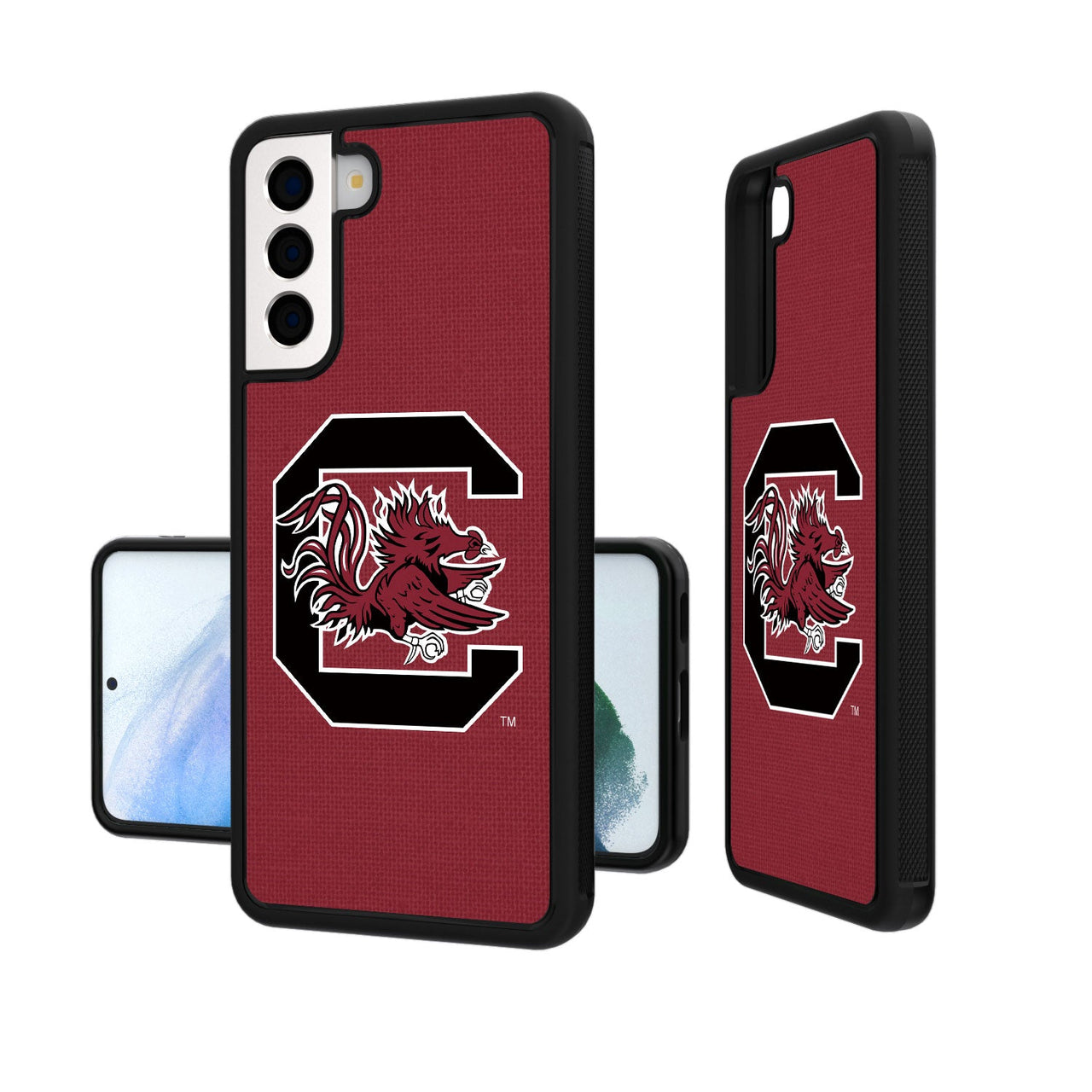 South Carolina Fighting Gamecocks Solid Bumper Case-19