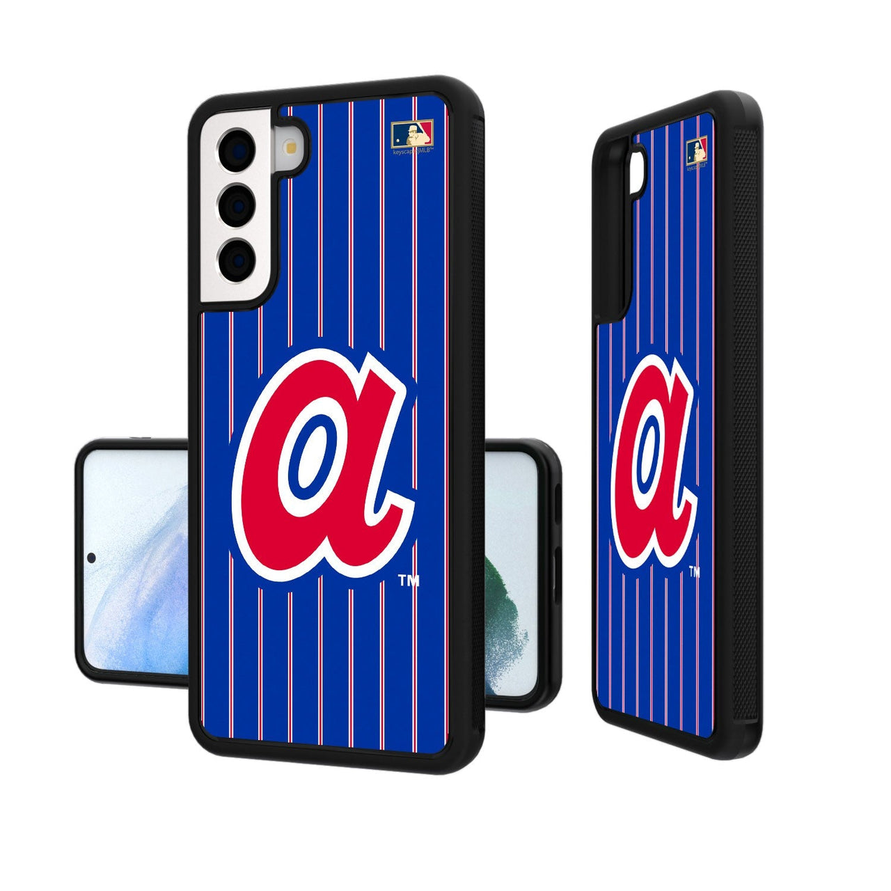 Atlanta Braves 1972-1980 - Cooperstown Collection Pinstripe Bumper Case-16