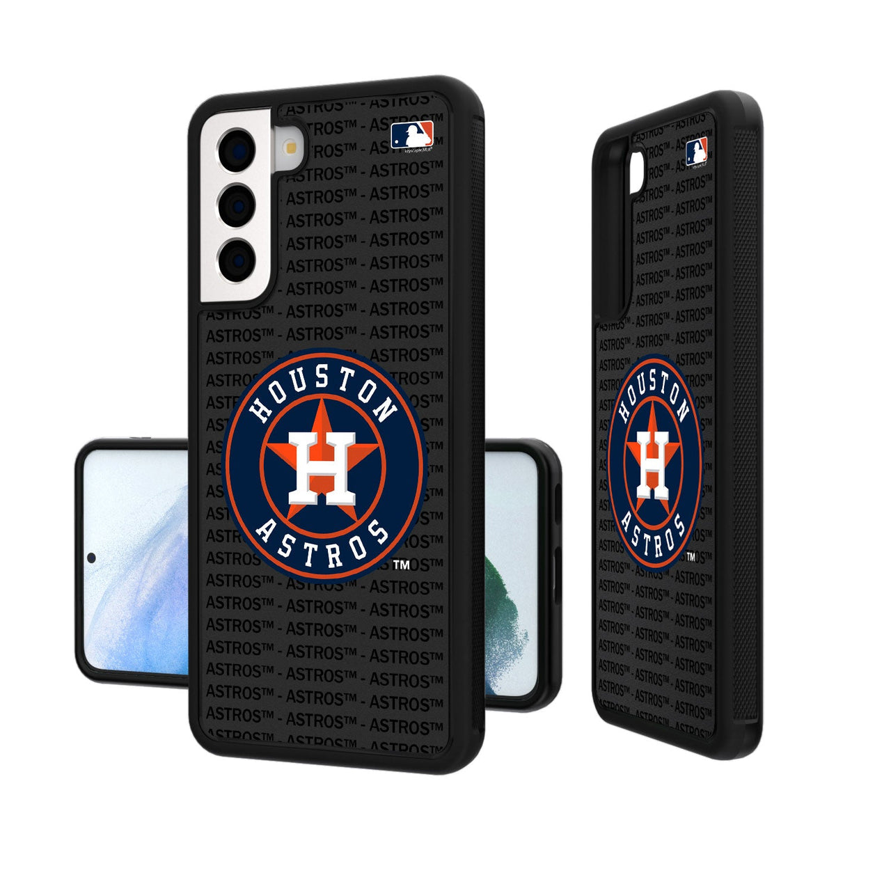 Houston Astros Blackletter Bumper Case-19