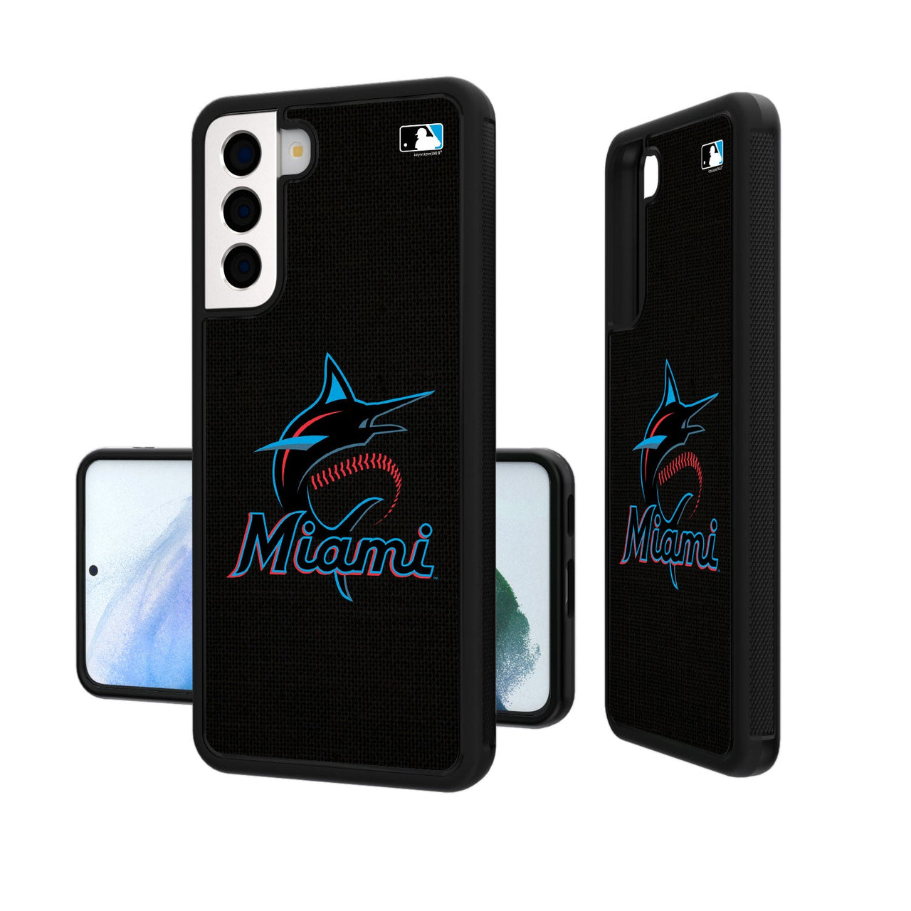 Miami Marlins Solid Bump Case-1