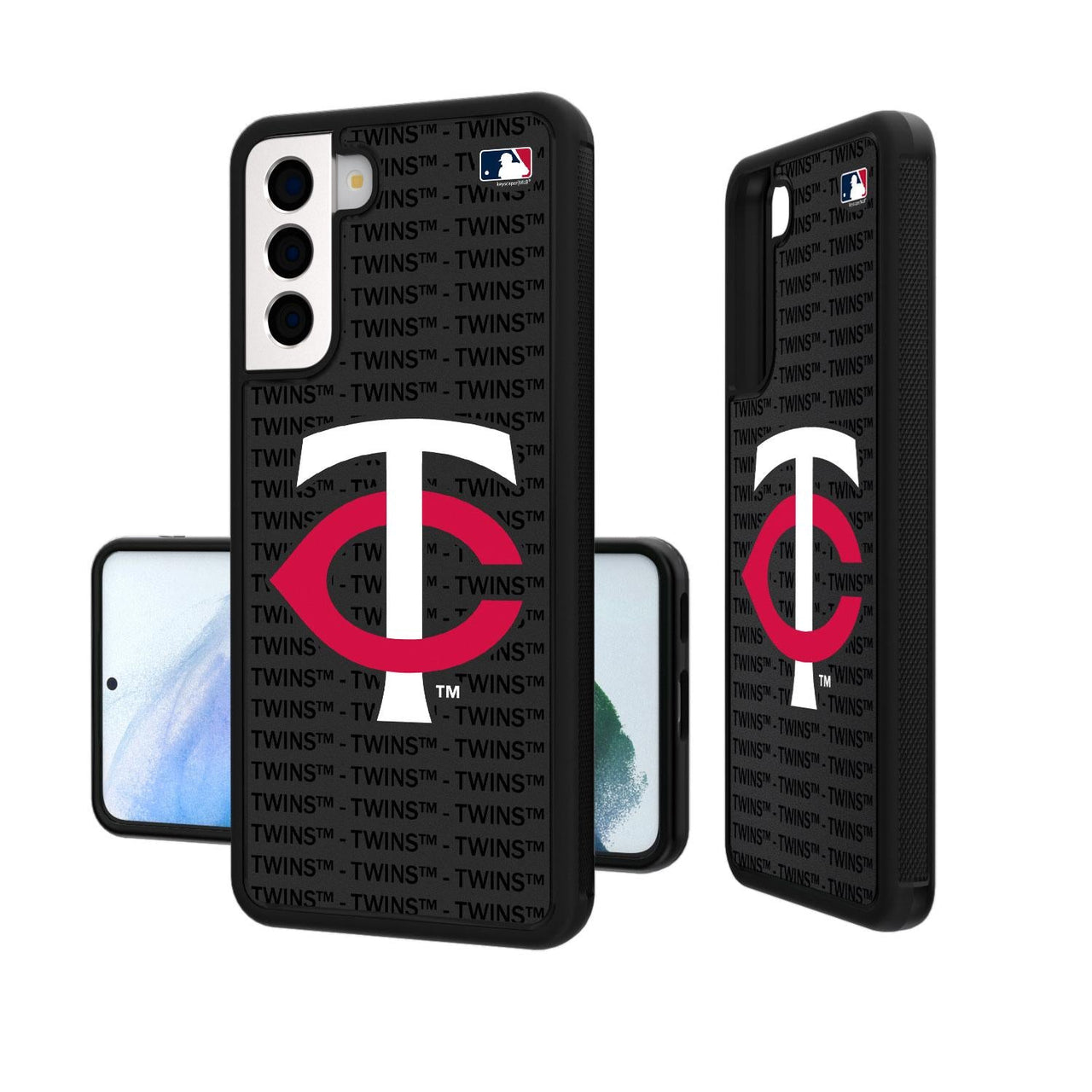 Minnesota Twins Blackletter Bump Case-1