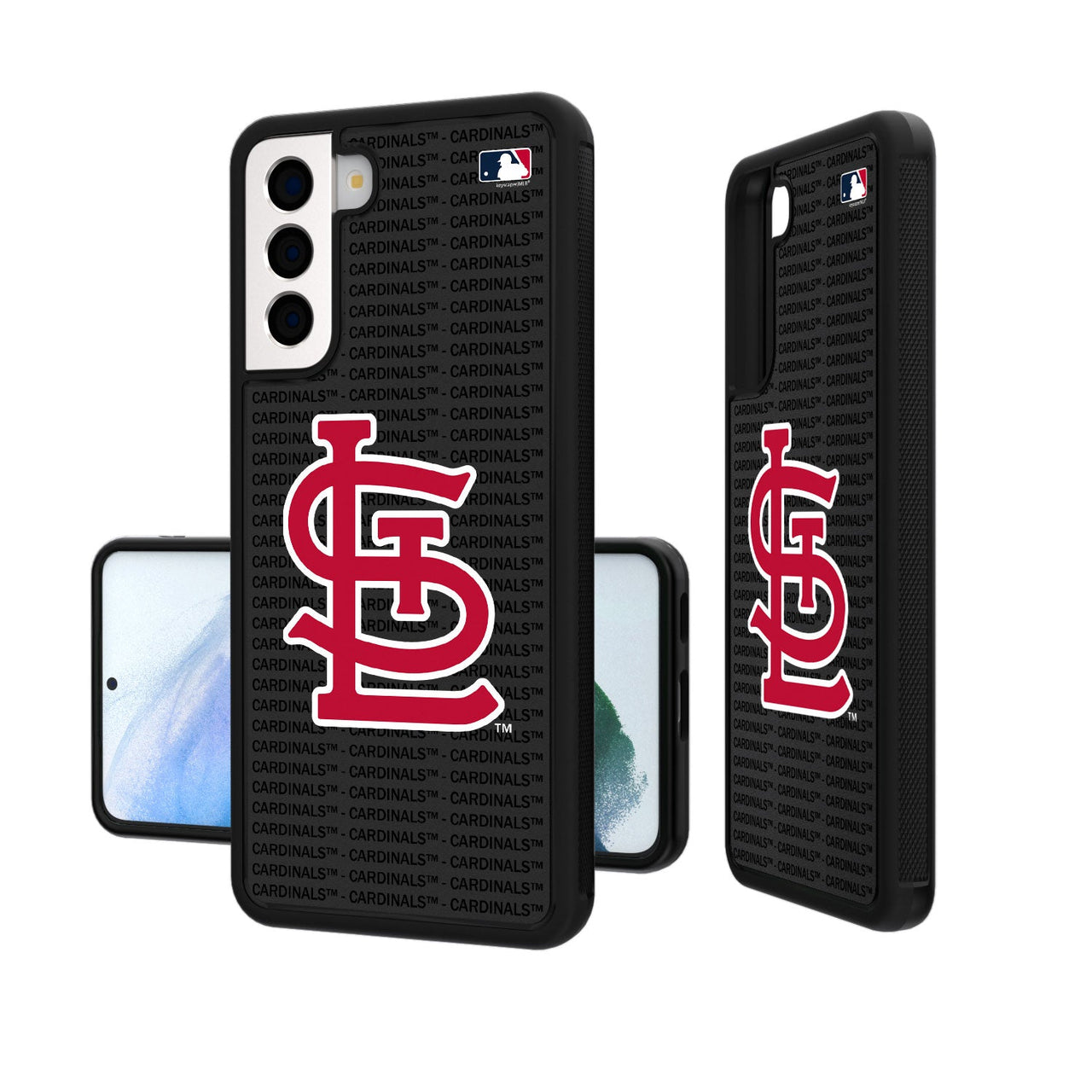 St Louis Cardinals Blackletter Bumper Case-19