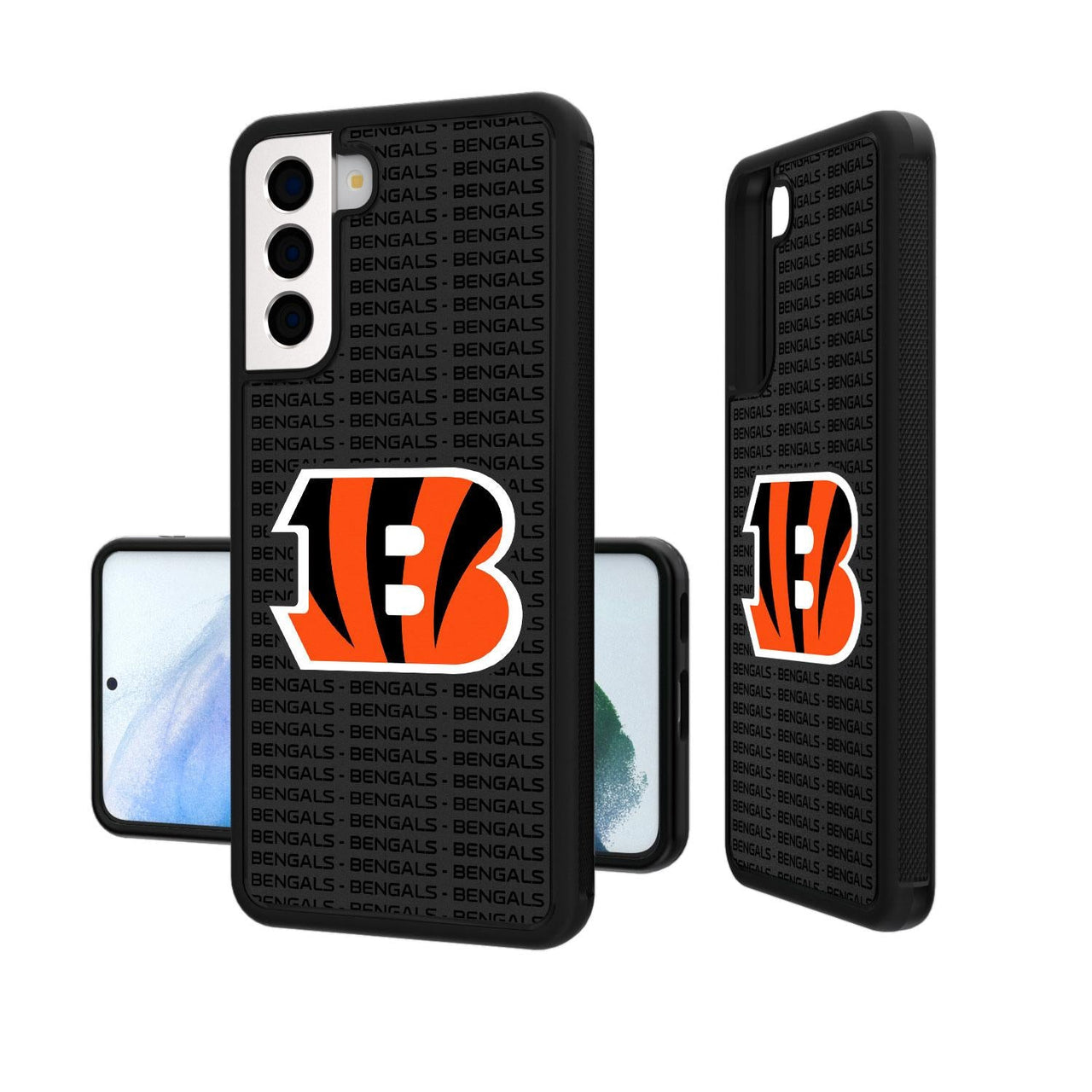 Cincinnati Bengals Blackletter Bump Case-1