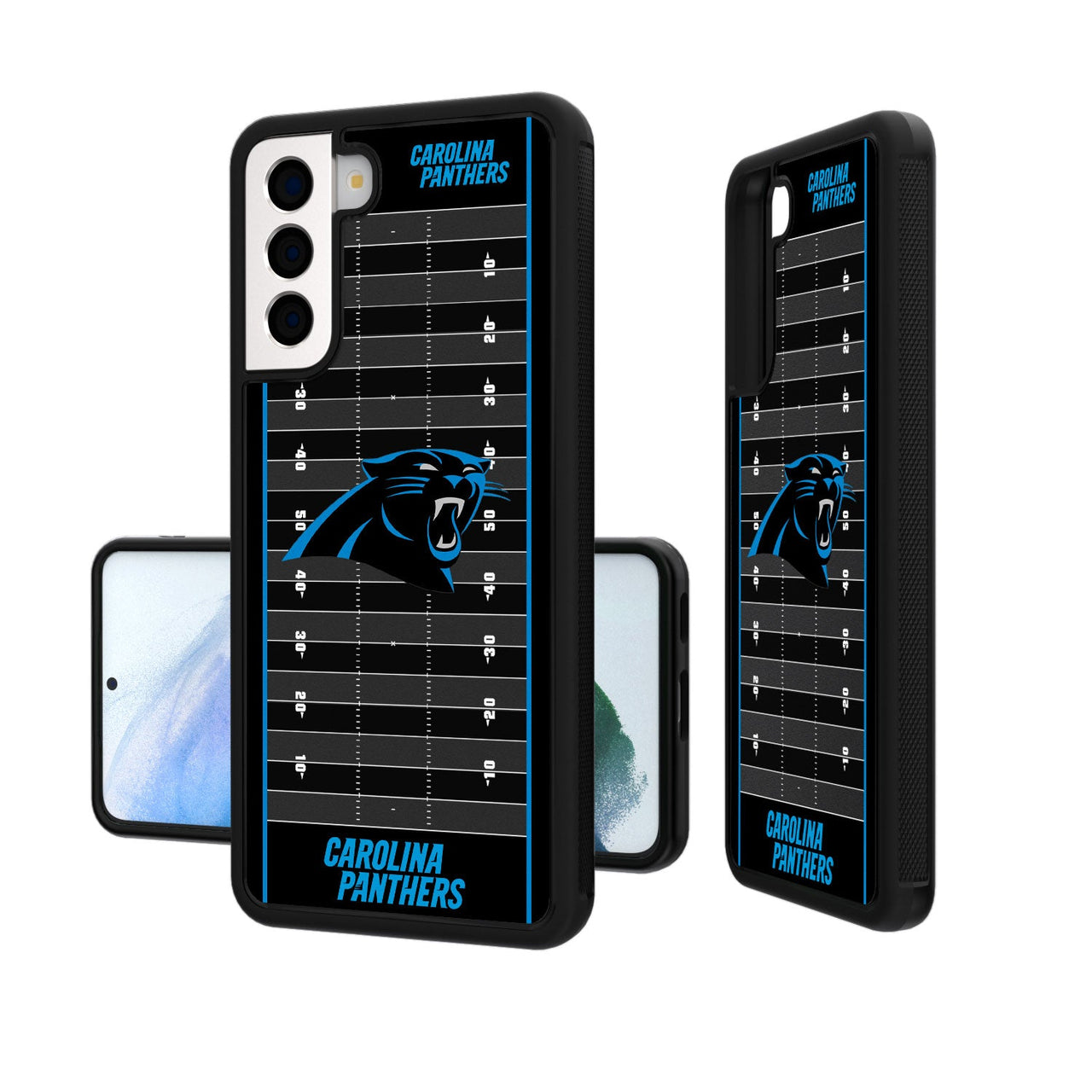 Carolina Panthers Football Field Bumper Case-19