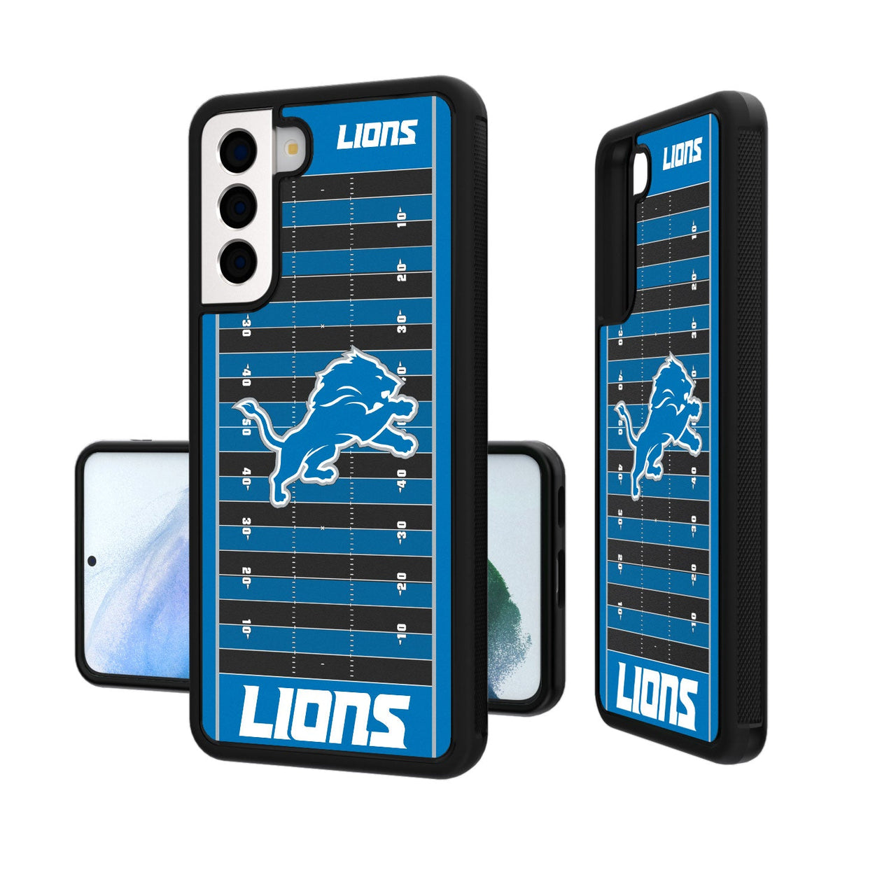 Detroit Lions Football Field Bumper Case-19