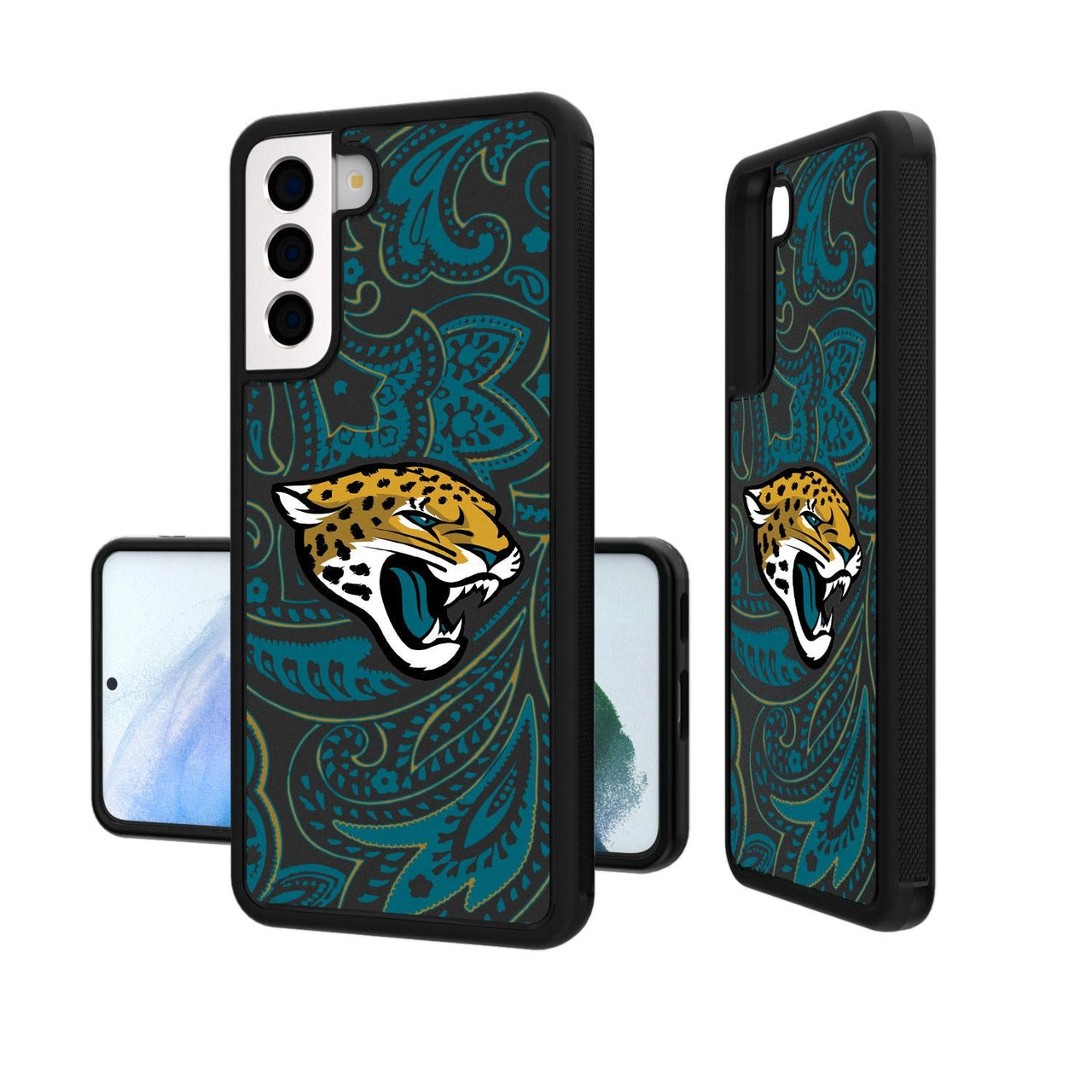 Jacksonville Jaguars Paisley Bump Case-1