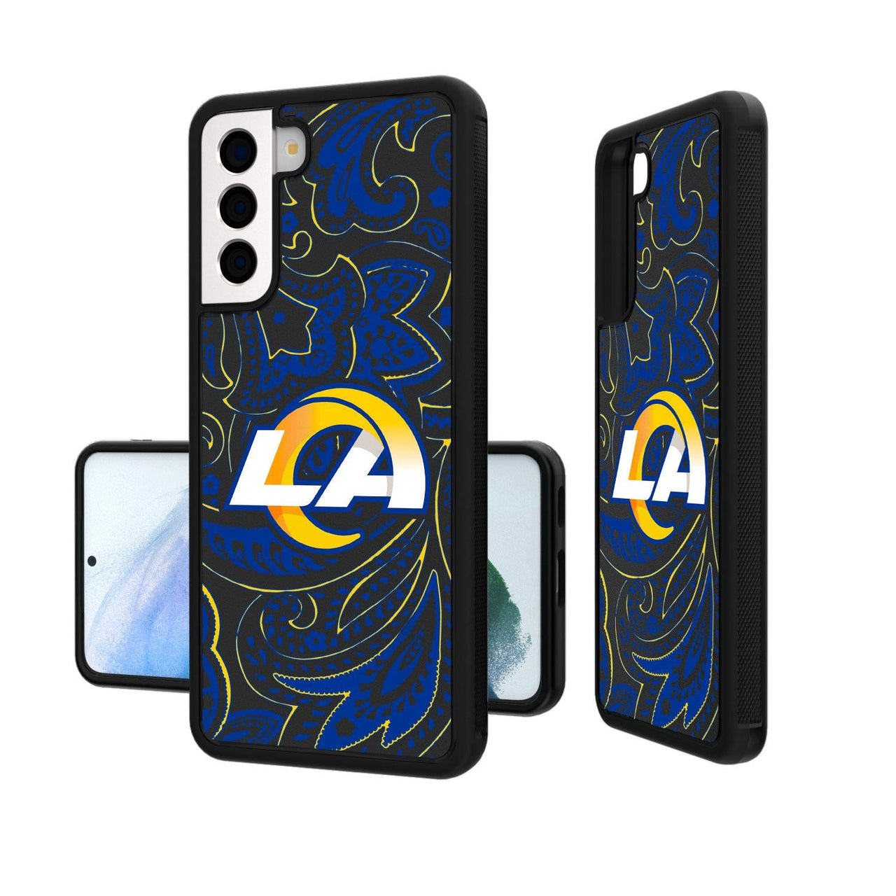 Los Angeles Rams Paisley Bump Case-1