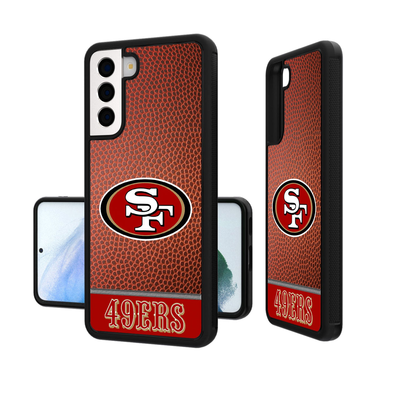 San Francisco 49ers Football Wordmark Bumper Case-19