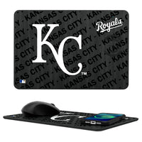 Thumbnail for Kansas City Royals Tilt 15-Watt Wireless Charger and Mouse Pad-0