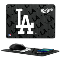 Thumbnail for LA Dodgers Tilt 15-Watt Wireless Charger and Mouse Pad-0