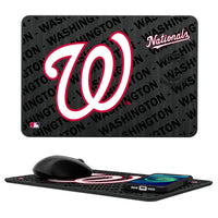 Thumbnail for Washington Nationals Tilt 15-Watt Wireless Charger and Mouse Pad-0