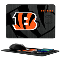 Thumbnail for Cincinnati Bengals Tilt 15-Watt Wireless Charger and Mouse Pad-0