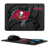 Thumbnail for Tampa Bay Buccaneers Tilt 15-Watt Wireless Charger and Mouse Pad-0