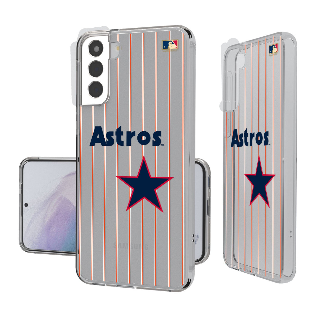 Houston Astros 1975-1981 - Cooperstown Collection Pinstripe Clear Case-15