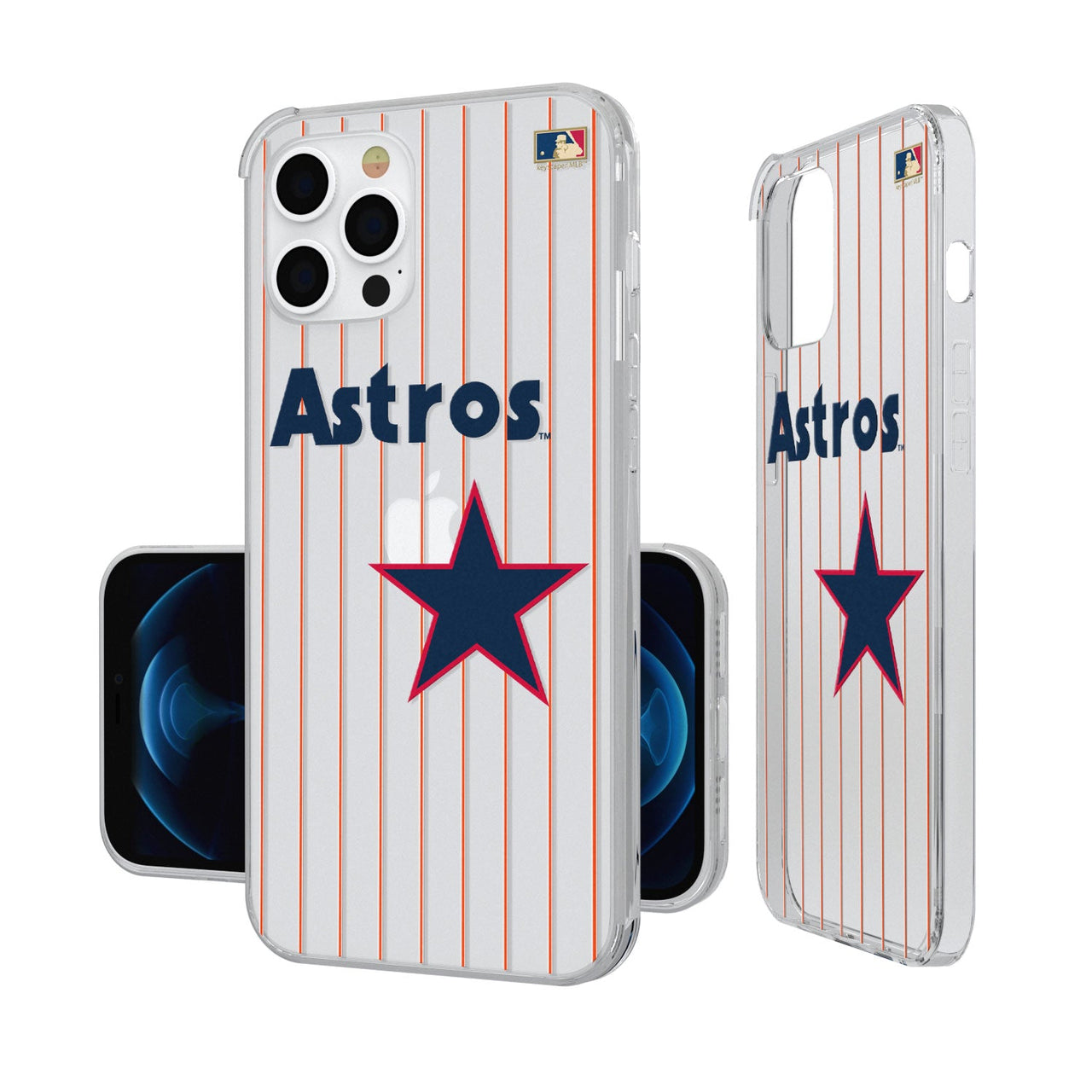 Houston Astros 1975-1981 - Cooperstown Collection Pinstripe Clear Case-4