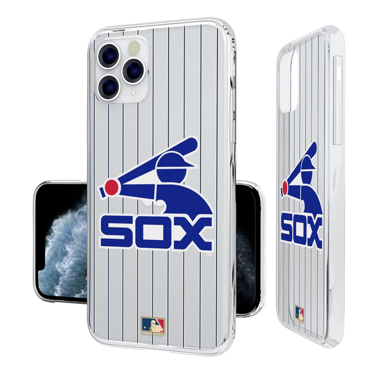 Chicago White Sox 1976-1981 - Cooperstown Collection Pinstripe Clear Case-7