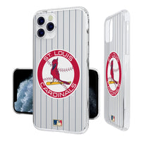 Thumbnail for St Louis Cardinals 1966-1997 - Cooperstown Collection Pinstripe Clear Case-7