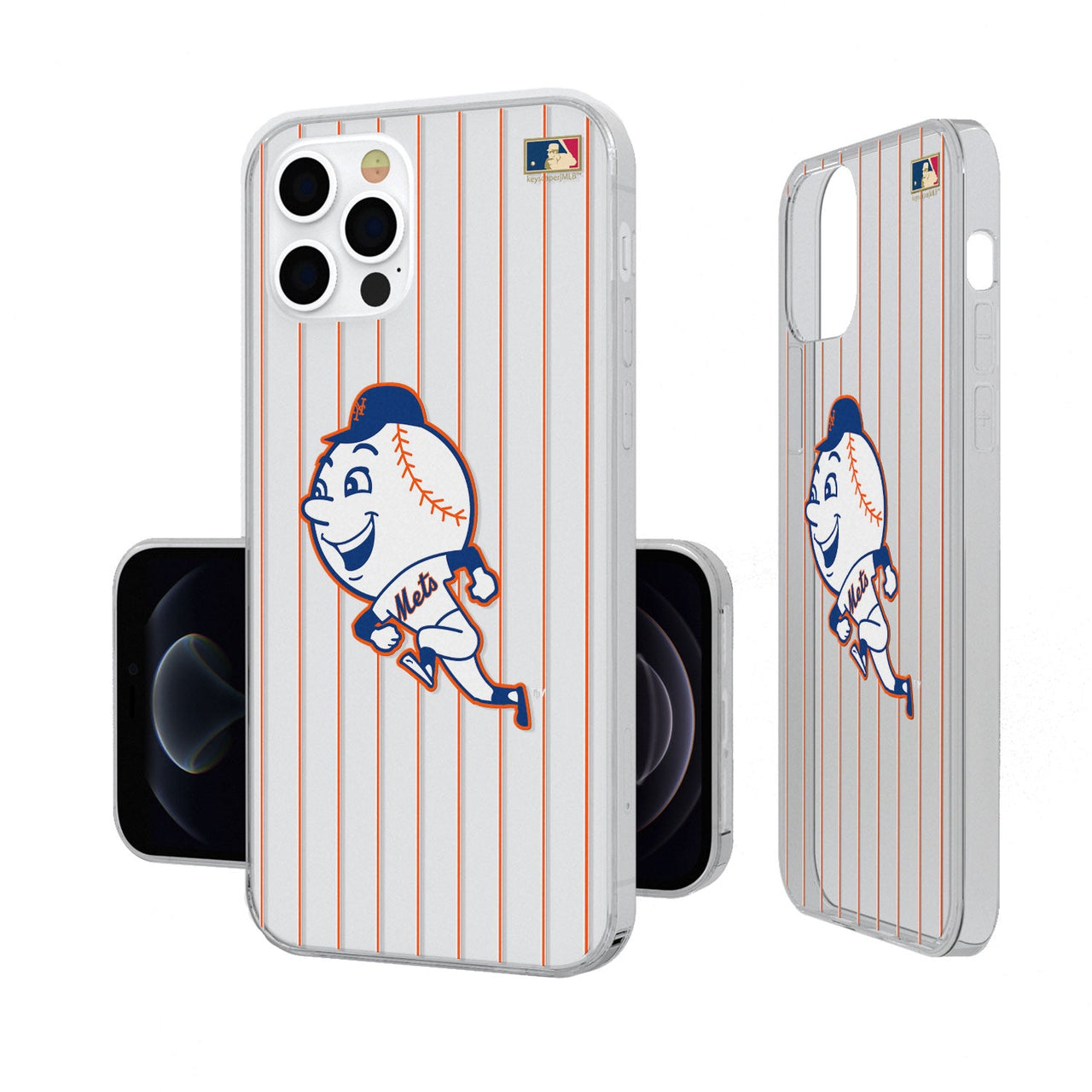 New York Mets 2014 - Cooperstown Collection Pinstripe Clear Case-5