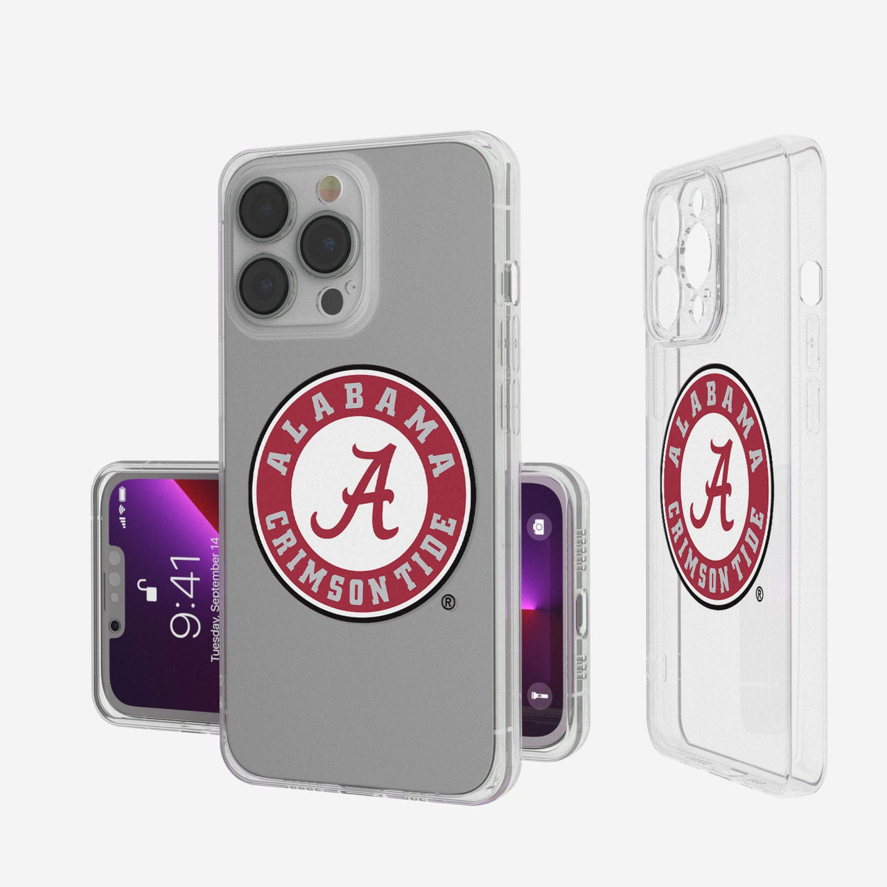 Alabama Crimson Tide Insignia Clear Case-0