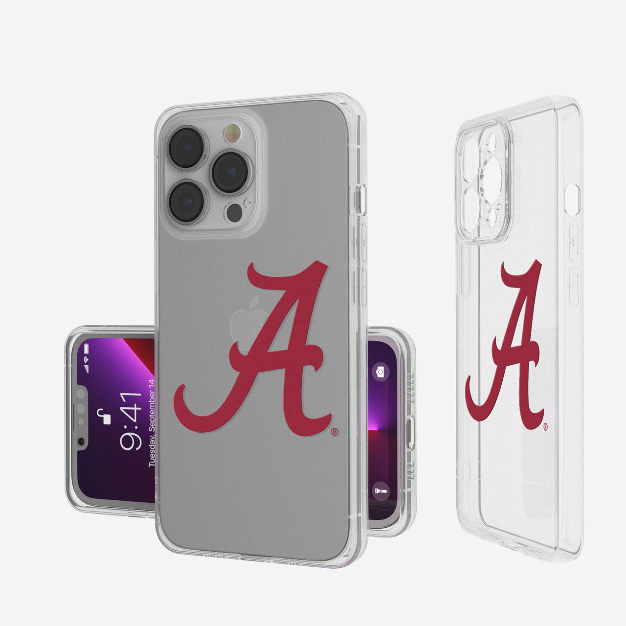 Alabama Crimson Tide Insignia Clear Case-0