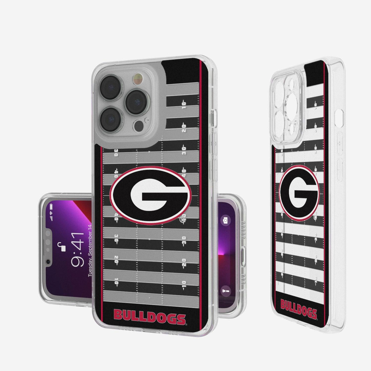 Georgia Bulldogs Football Field Clear Case-0