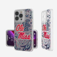 Thumbnail for Mississippi Ole Miss Rebels Paisley Clear Case-0