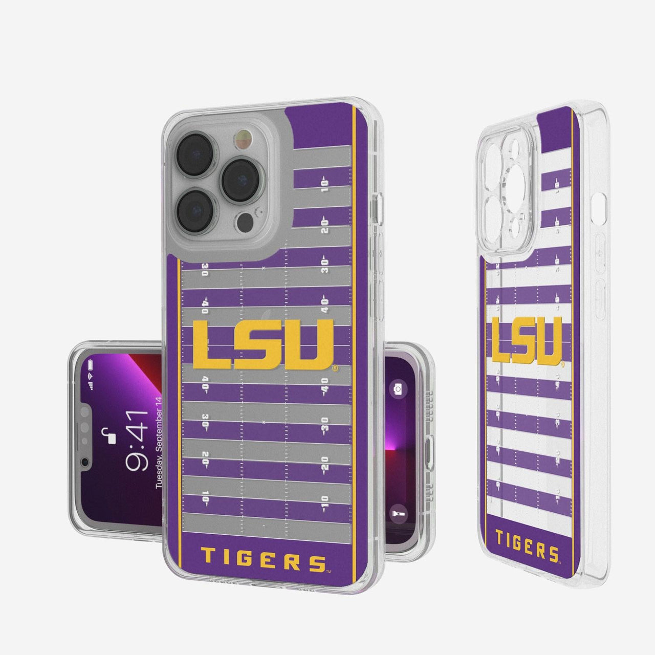 Louisiana State University Tigers Football Field Clear Case-0