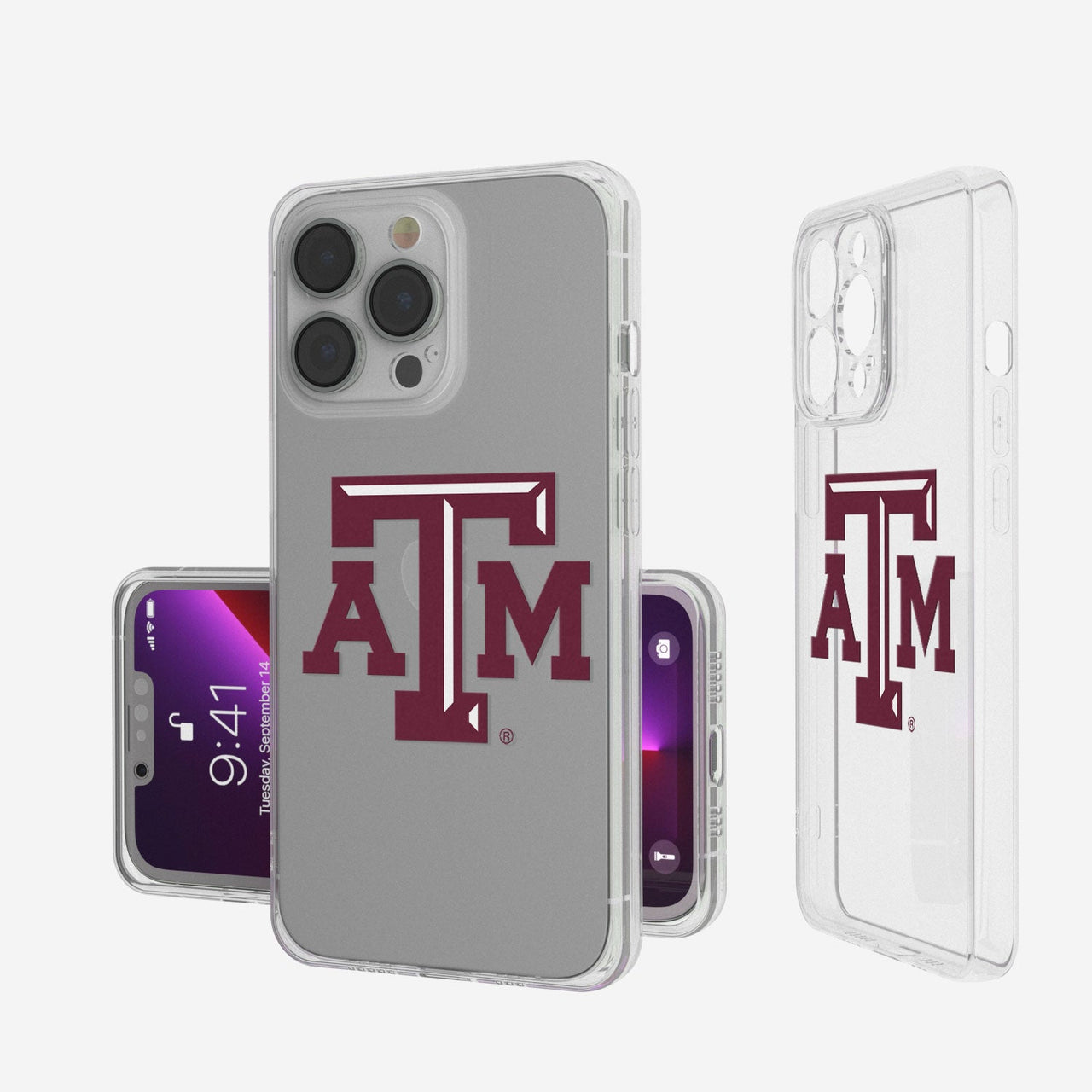 Texas A&M Aggies Insignia Clear Case-0