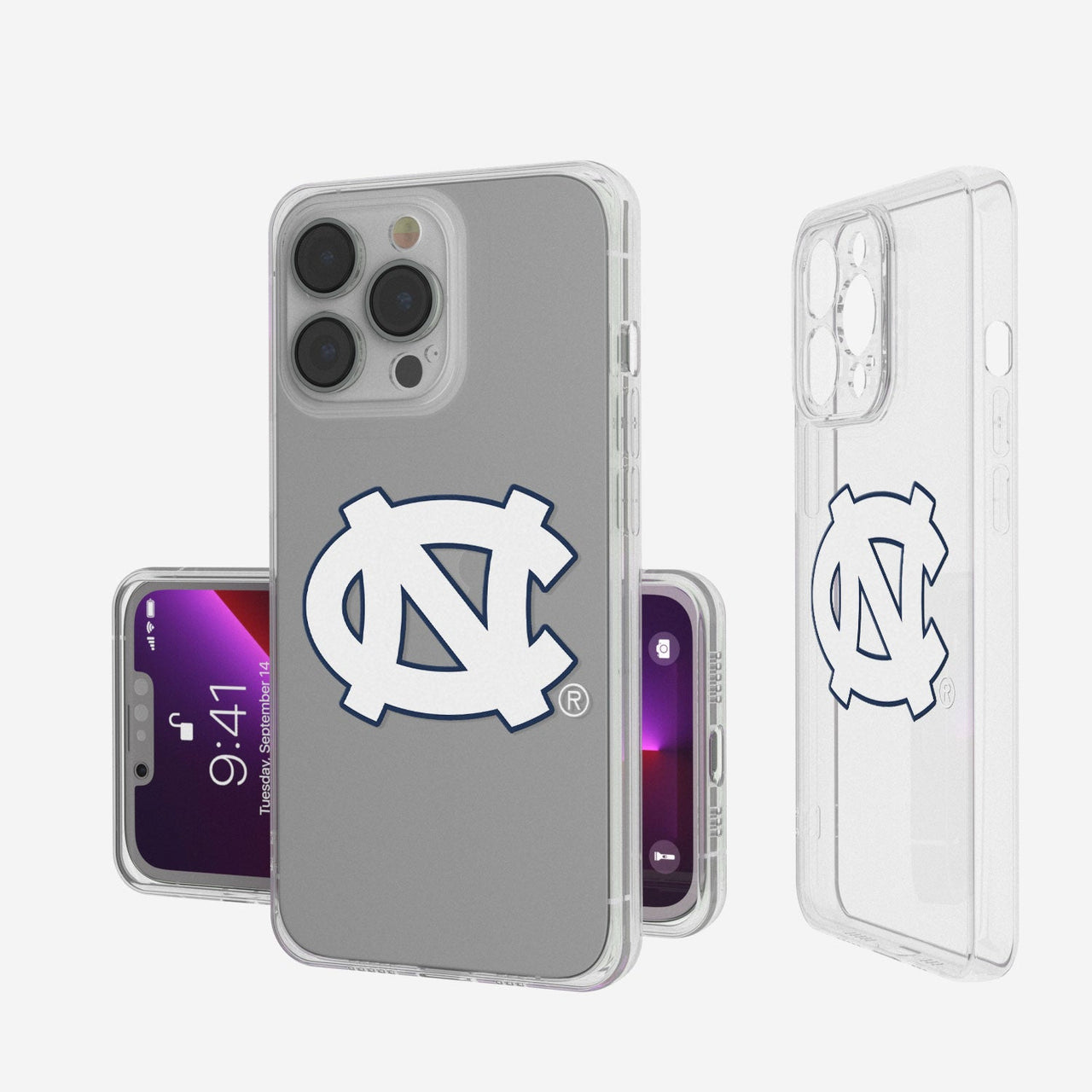 North Carolina Tar Heels Insignia Clear Case-0