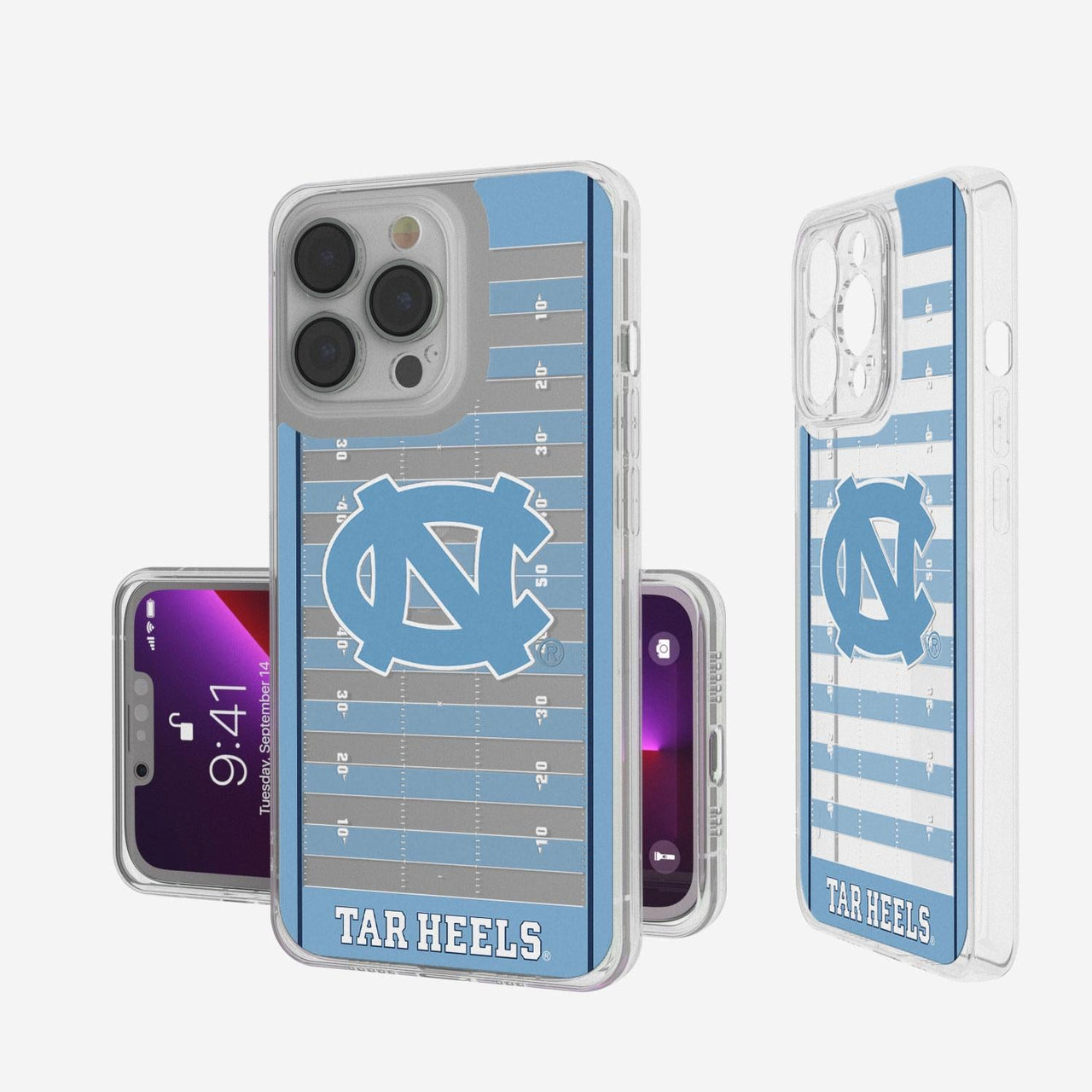 North Carolina Tar Heels Football Field Clear Case-0