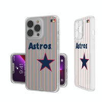 Thumbnail for Houston Astros 1975-1981 - Cooperstown Collection Pinstripe Clear Case-0