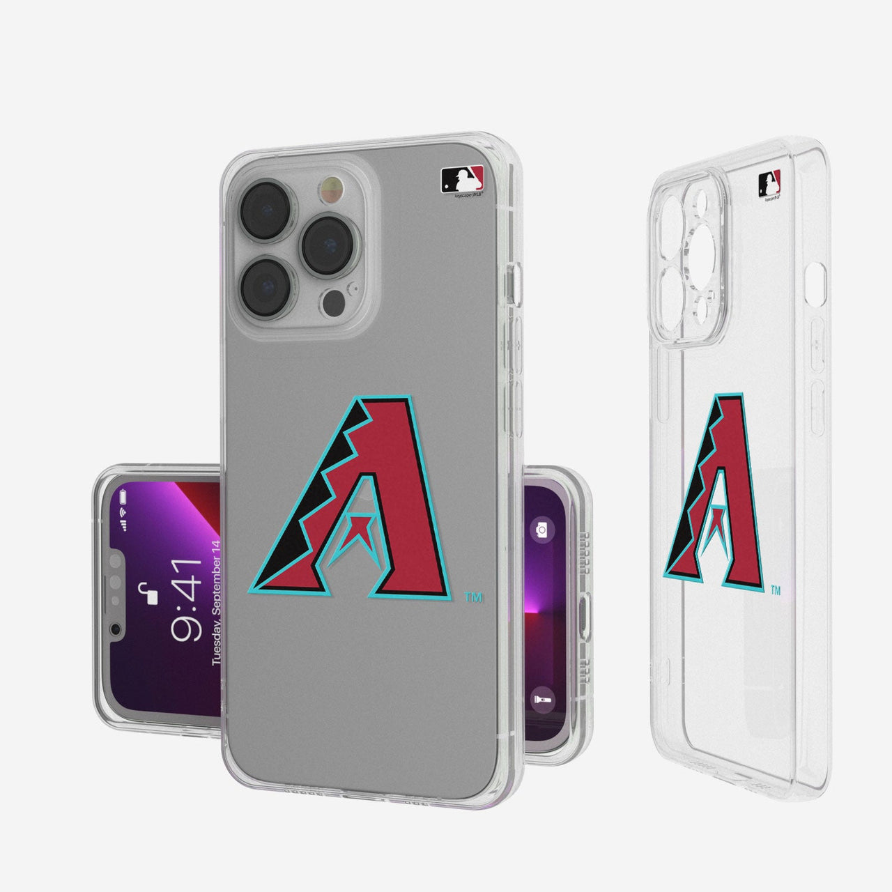 Arizona Diamondbacks Insignia Clear Case-0