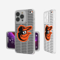 Thumbnail for Baltimore Orioles Blackletter Clear Case-0