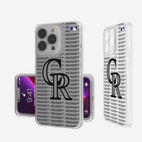 Thumbnail for Colorado Rockies Blackletter Clear Case-0