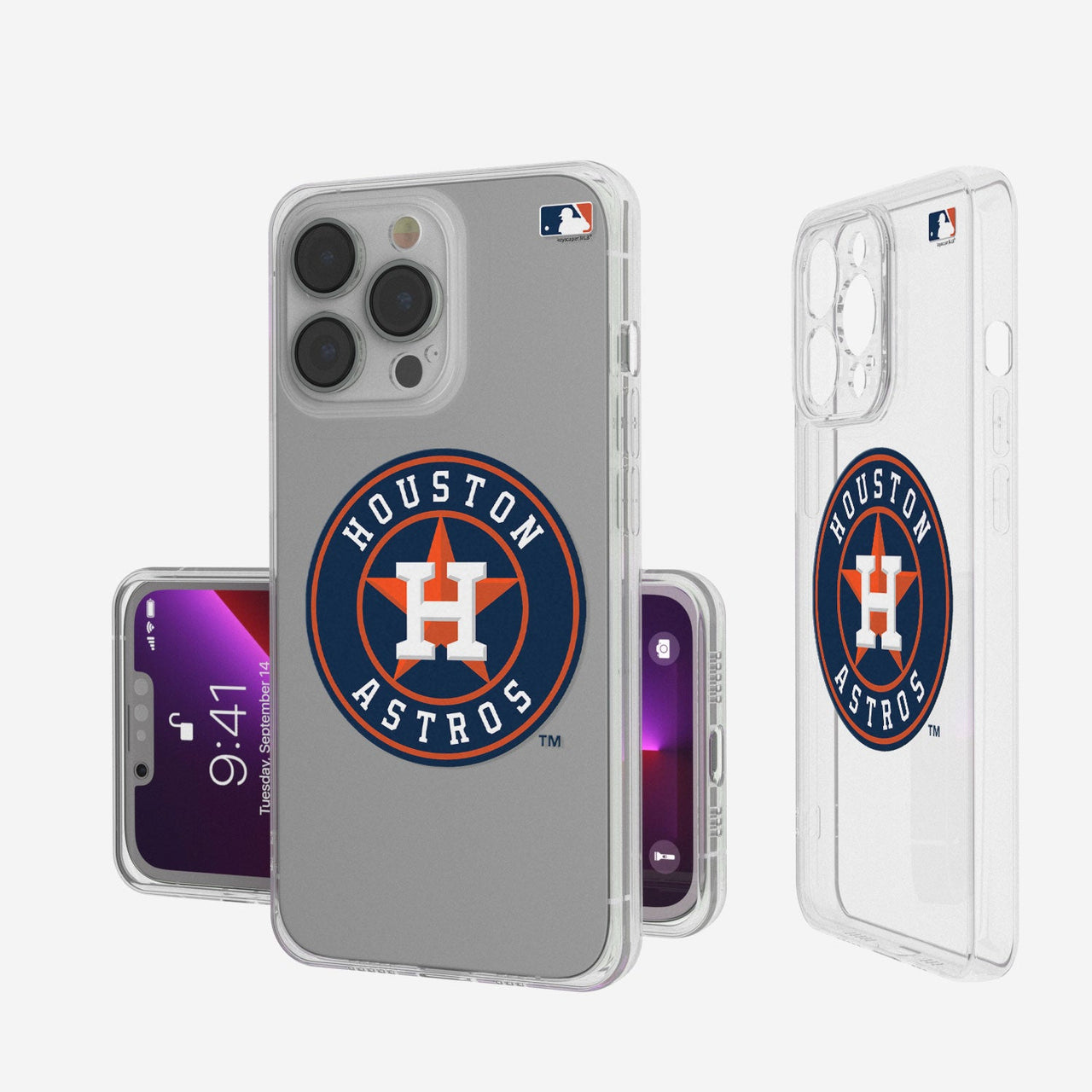 Houston Astros Insignia Clear Case-0