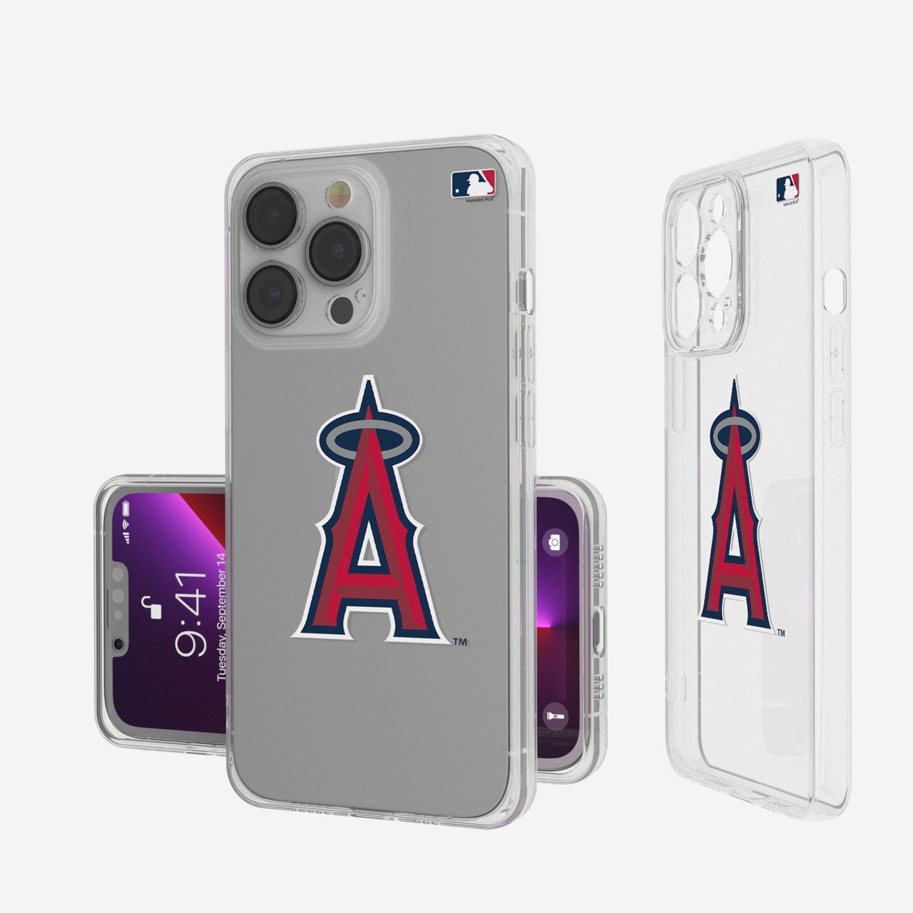 Los Angeles Angels Insignia Clear Case-0