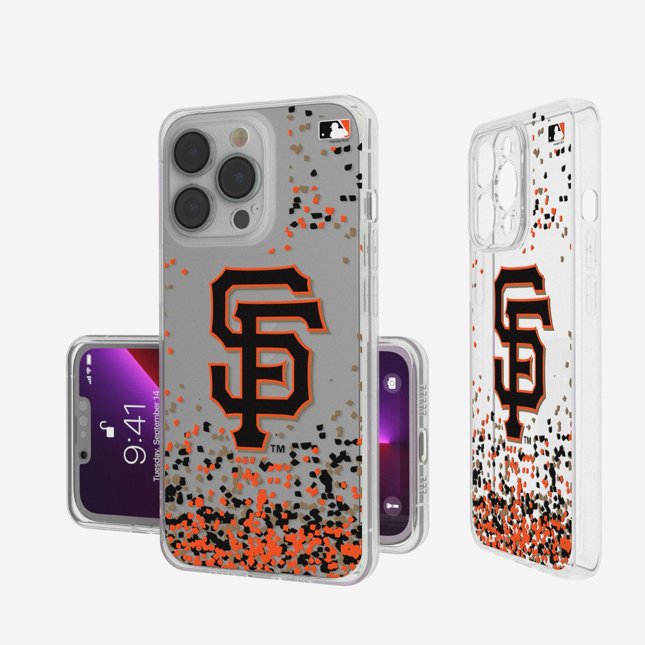 San Francisco Giants Confetti Clear Case-0