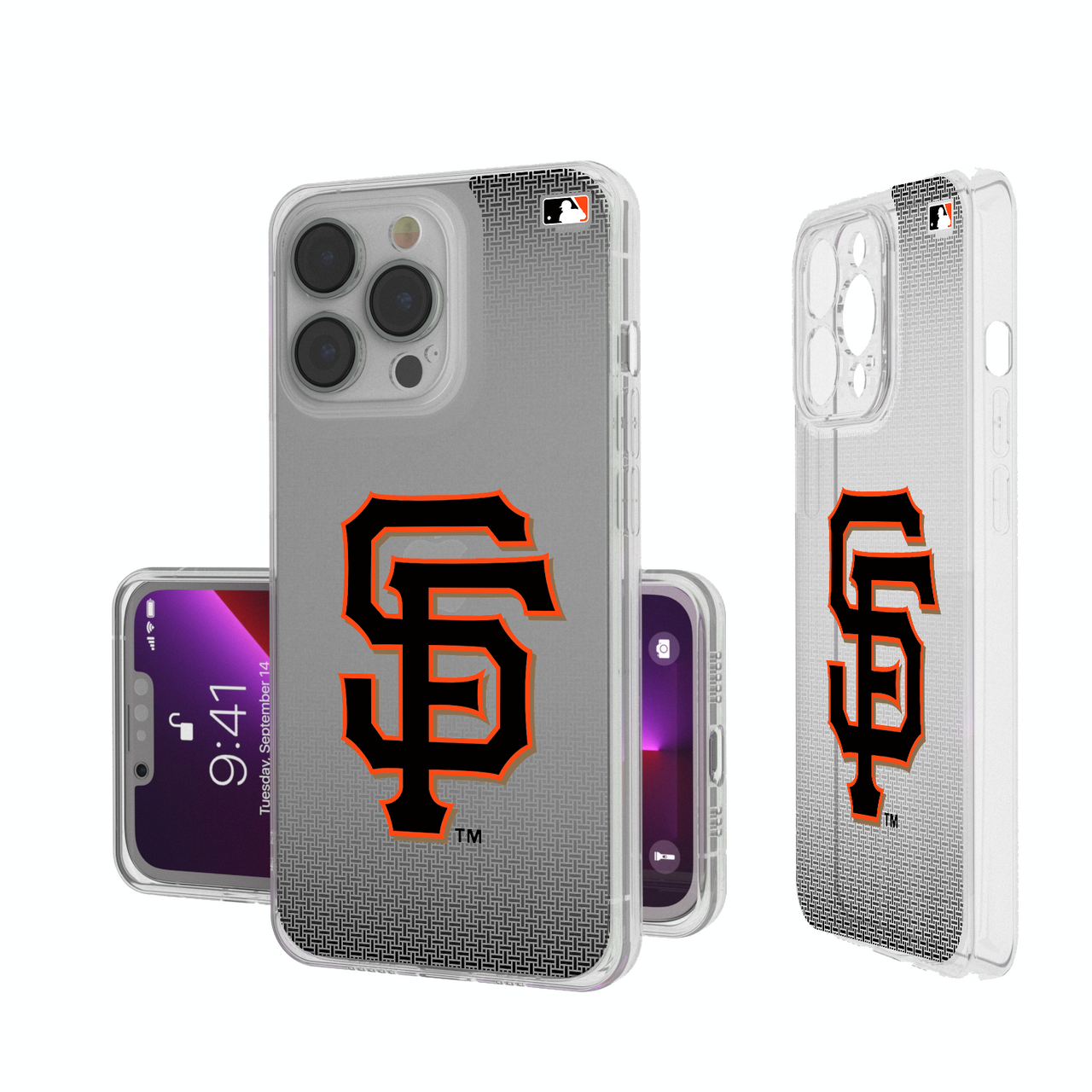 San Francisco Giants Linen Clear Phone Case-0