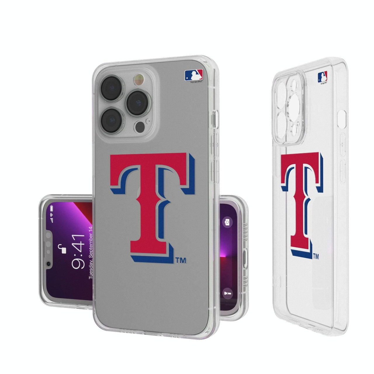 Texas Rangers Insignia Clear Case-0