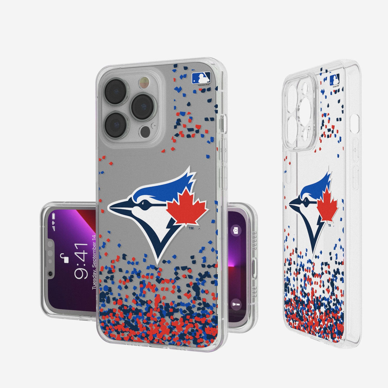 Toronto Blue Jays Confetti Clear Case-0