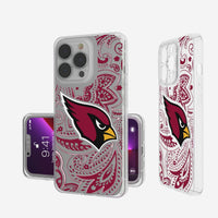 Thumbnail for Arizona Cardinals Paisley Clear Case-0