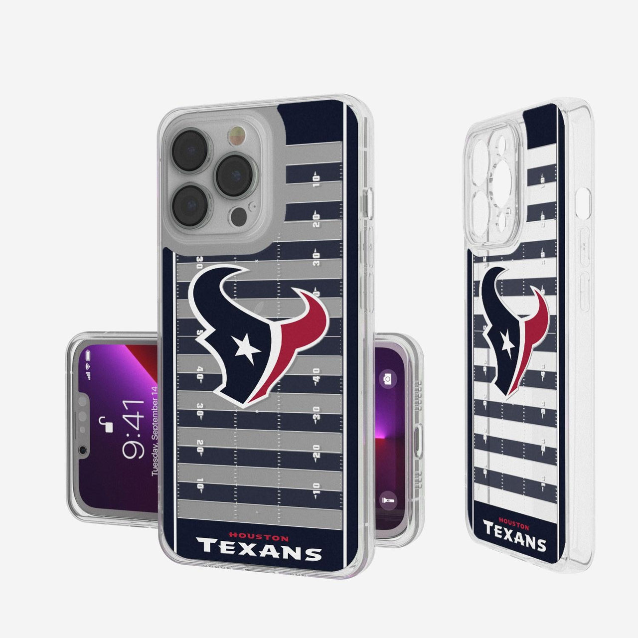 Houston Texans Football Field Clear Case-0