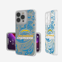 Thumbnail for Los Angeles Chargers Paisley Clear Case-0